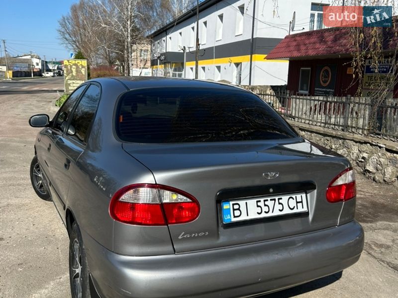 2008 Daewoo Lanos, VIN Y6DTF69YD8W386995:plate — фото 1 (autoria)