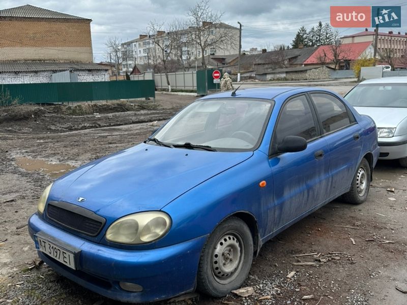 2008 Daewoo Lanos, VIN Y6DTF69YD8W389833:plate — фото 1 (autoria)
