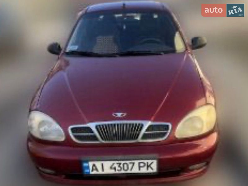 2006 Daewoo Lanos, VIN SUPTF48YD6W293065:plate — фото 1 (autoria)