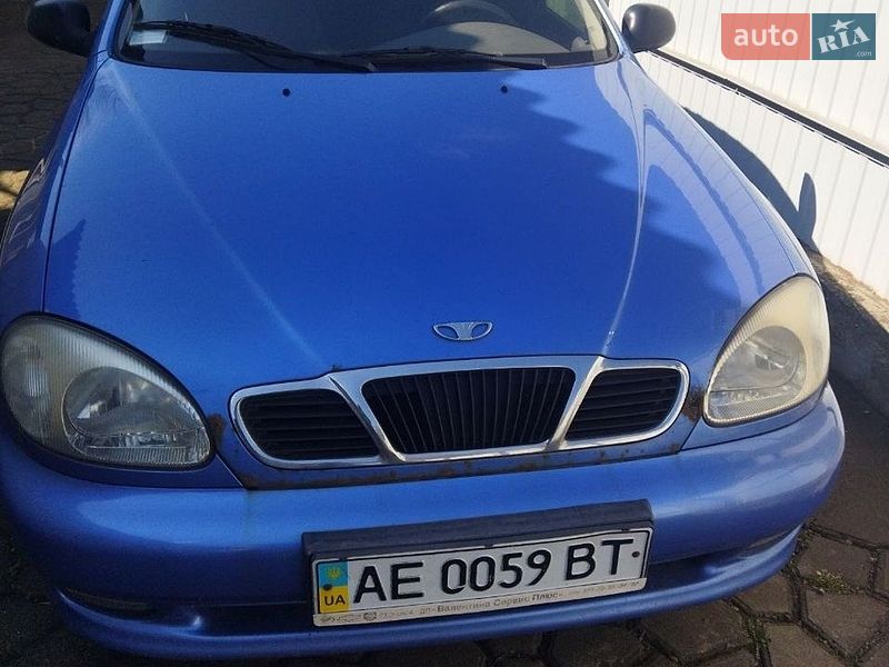 2007 Daewoo Lanos, VIN Y6DTF69YD7W362157:plate — фото 1 (autoria)