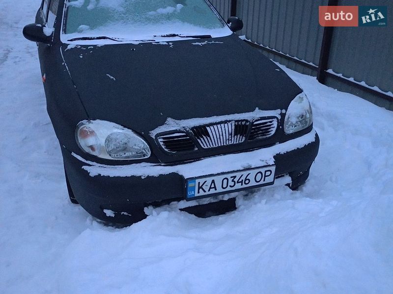 2007 Daewoo Lanos, VIN Y6DTF69YD7W336779:plate — фото 1 (autoria)