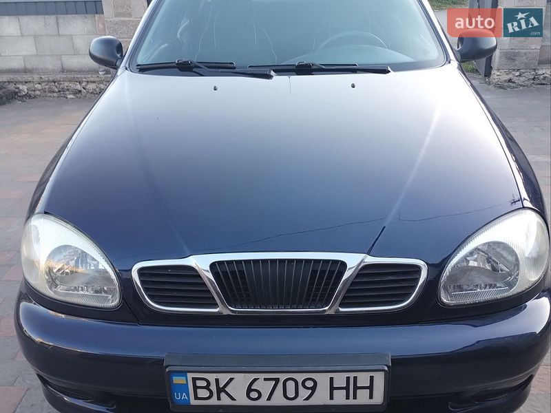 2007 Daewoo Lanos, VIN Y6DTF69YD7W317603:plate — фото 1 (autoria)