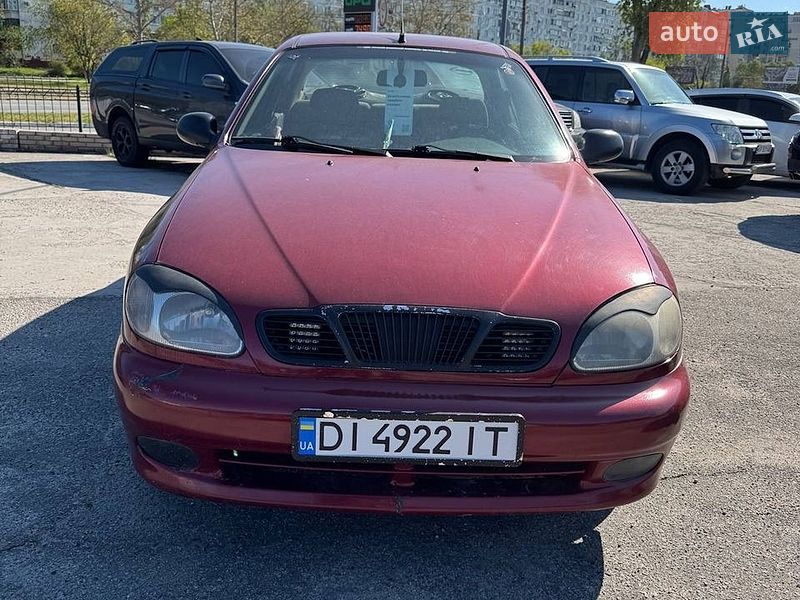 2005 Daewoo Lanos, VIN Y6DTF69YD5W255580:plate — фото 1 (autoria)
