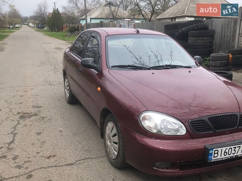 Седан Daewoo Lanos 2007 в Полтаві