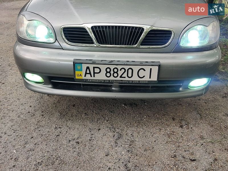 2007 Daewoo Lanos, VIN Y6DTF69YD7W376977:plate — фото 1 (autoria)
