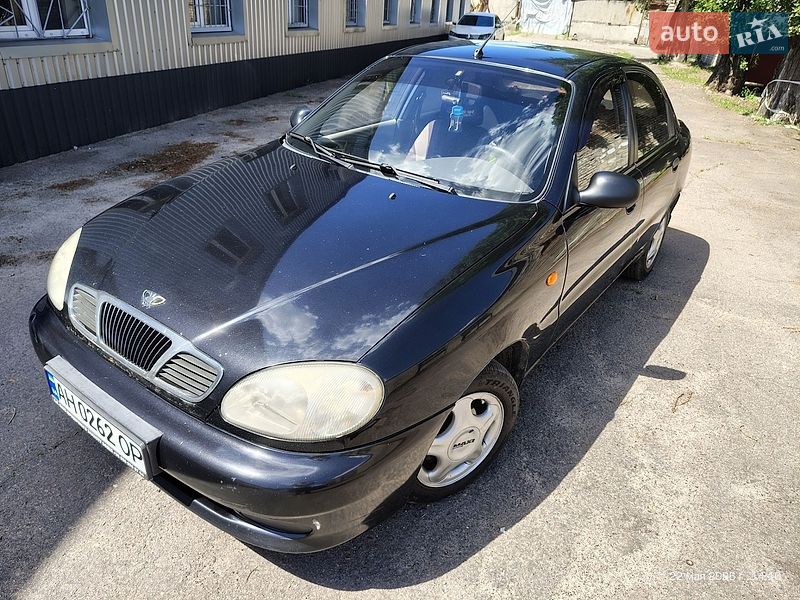 2006 Daewoo Lanos, VIN Y6DTF69YD7W315031:plate — фото 1 (autoria)