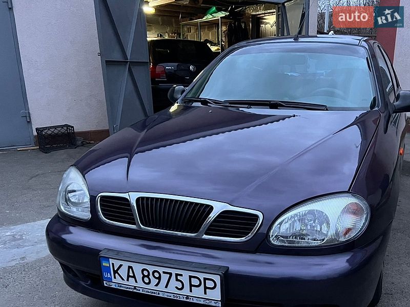 2005 Daewoo Lanos, VIN Y6DTF69YD5W257655:plate — фото 1 (autoria)