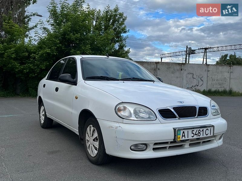 2006 Daewoo Lanos, VIN Y6DTF69YD6W287946:plate — фото 1 (autoria)