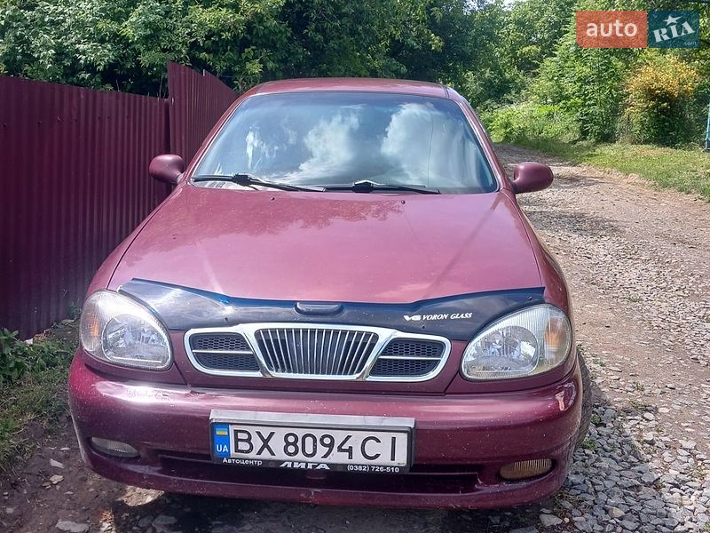 2005 Daewoo Lanos, VIN Y6DTF696050003186:plate — фото 1 (autoria)