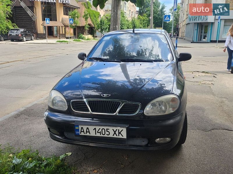 2008 Daewoo Lanos, VIN Y6DTF696D8W405610:plate — фото 1 (autoria)