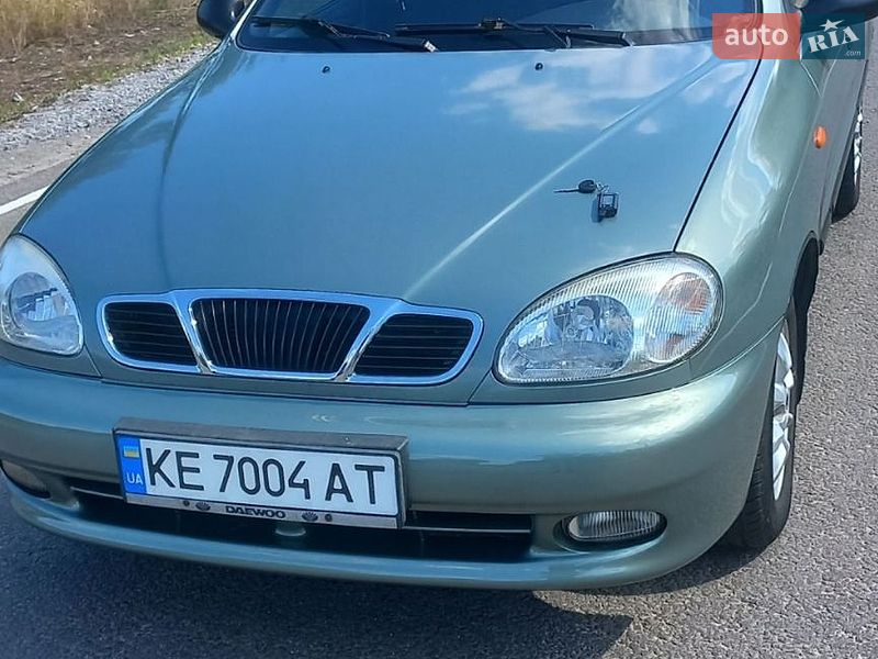 2005 Daewoo Lanos, VIN Y6DTF696060008639:plate — фото 1 (autoria)