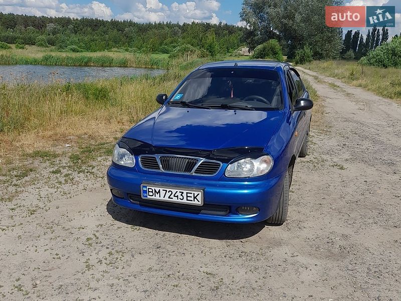 2008 Daewoo Lanos, VIN Y6DTF69YD8W408966:plate — фото 1 (autoria)