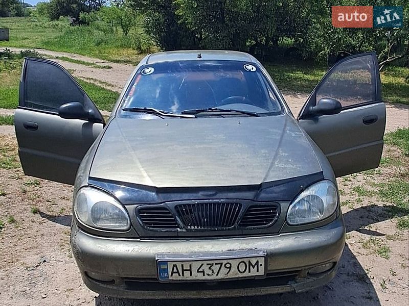 2007 Daewoo Lanos, VIN Y6DTF69YD7W356427:plate — фото 1 (autoria)