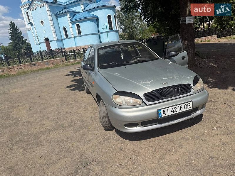 2006 Daewoo Lanos, VIN Y6DTF69YD6W276161:plate — фото 1 (autoria)