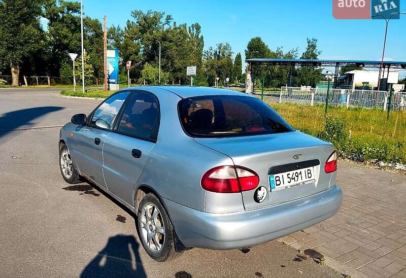 2007 Daewoo Lanos, VIN Y6DTF699P7W380060:plate — фото 1 (autoria)