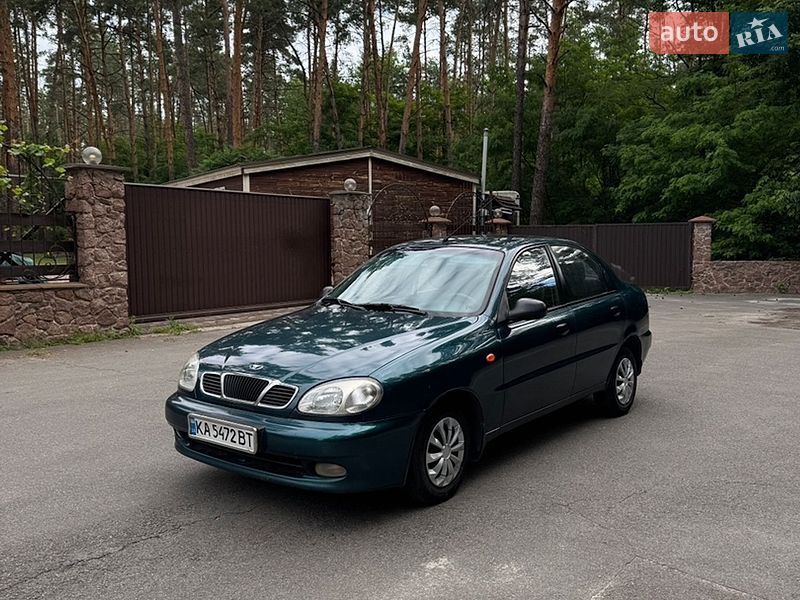 2007 Daewoo Lanos, VIN Y6DTF69YD7W374917:plate — фото 1 (autoria)
