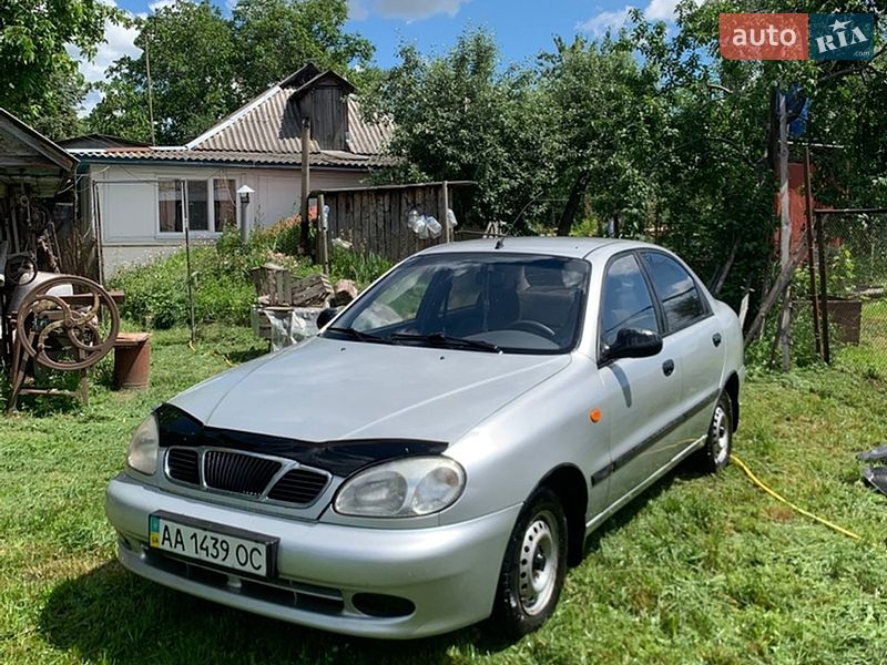 2006 Daewoo Lanos, VIN Y6DTF69YD7W308327:plate — фото 1 (autoria)
