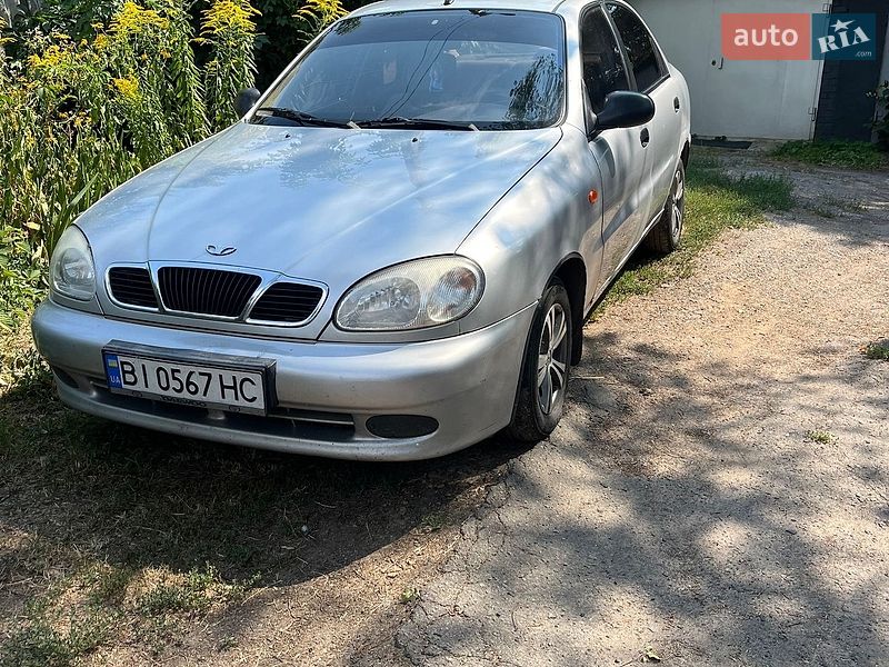 Седан Daewoo Lanos 2007 в Полтаві