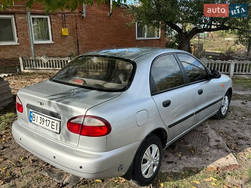 Седан Daewoo Lanos 2007 в Кобеляках
