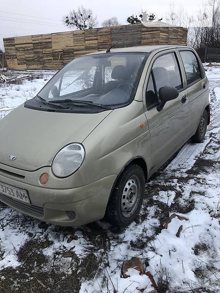 Седан Daewoo Matiz 2012 в Попельне