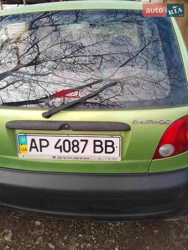 Хетчбек Daewoo Matiz 2007 в Запоріжжі
