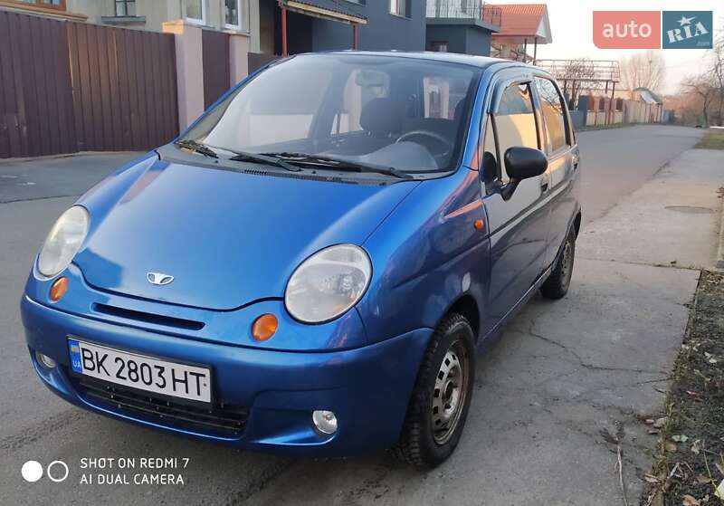 Хэтчбек Daewoo Matiz 2011 в Ровно