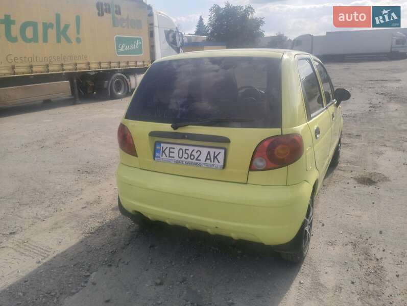 Хэтчбек Daewoo Matiz 2007 в Днепре