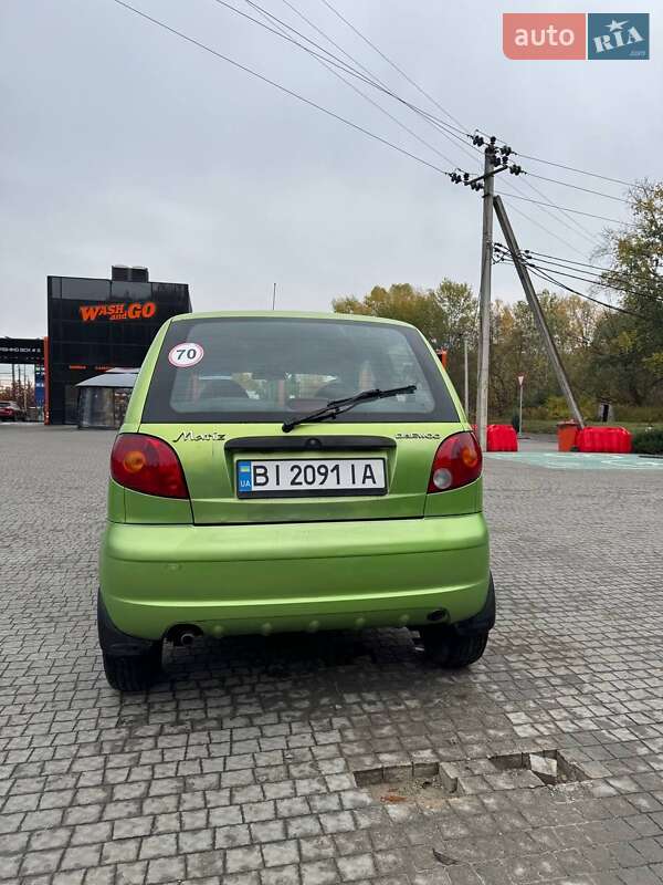 Хетчбек Daewoo Matiz 2007 в Полтаві