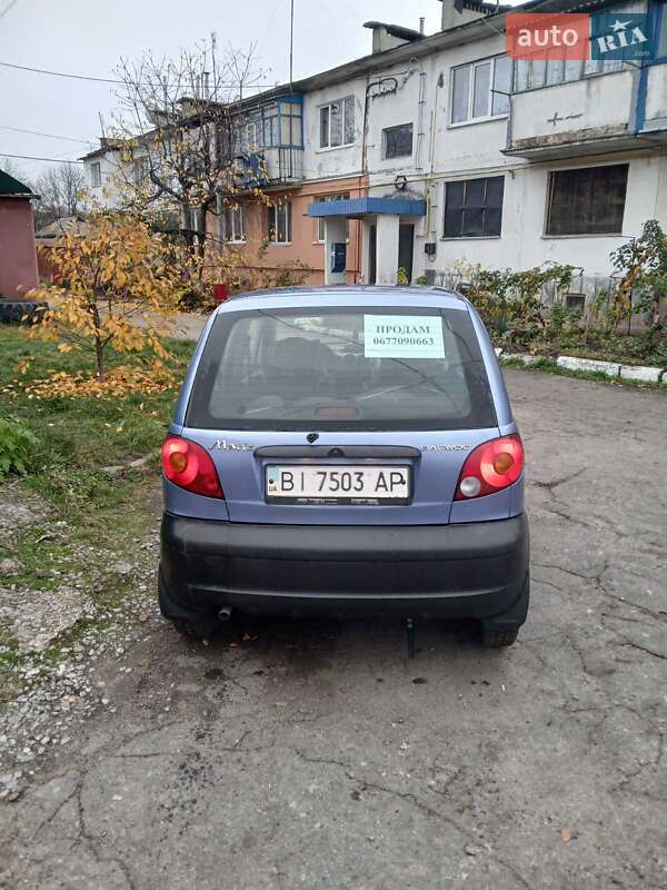 Хетчбек Daewoo Matiz 2007 в Кременчуці