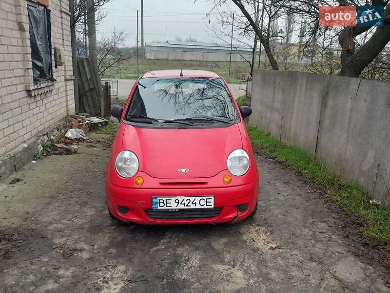 Daewoo Matiz 2013 Daewoo Matiz 2013