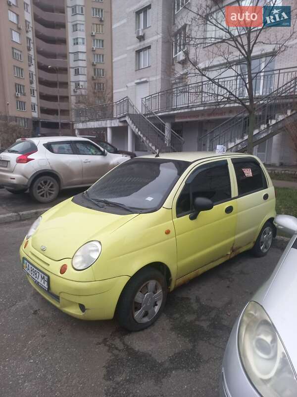 Daewoo Matiz 2008 Daewoo Matiz 2008