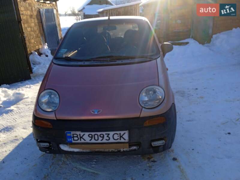Daewoo Matiz 2002 Daewoo Matiz 2002