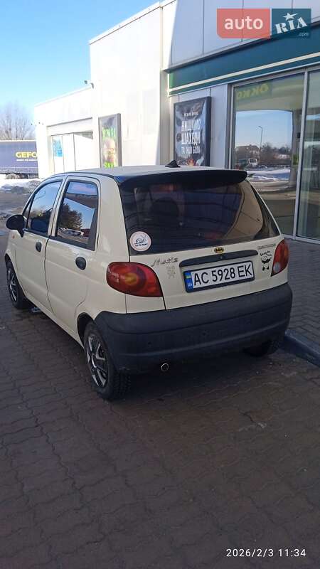 Хэтчбек Daewoo Matiz 2009 в Любомле фото 2 Хэтчбек Daewoo Matiz 2009 в Любомле