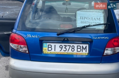 Хэтчбек Daewoo Matiz 2012 в Лубнах