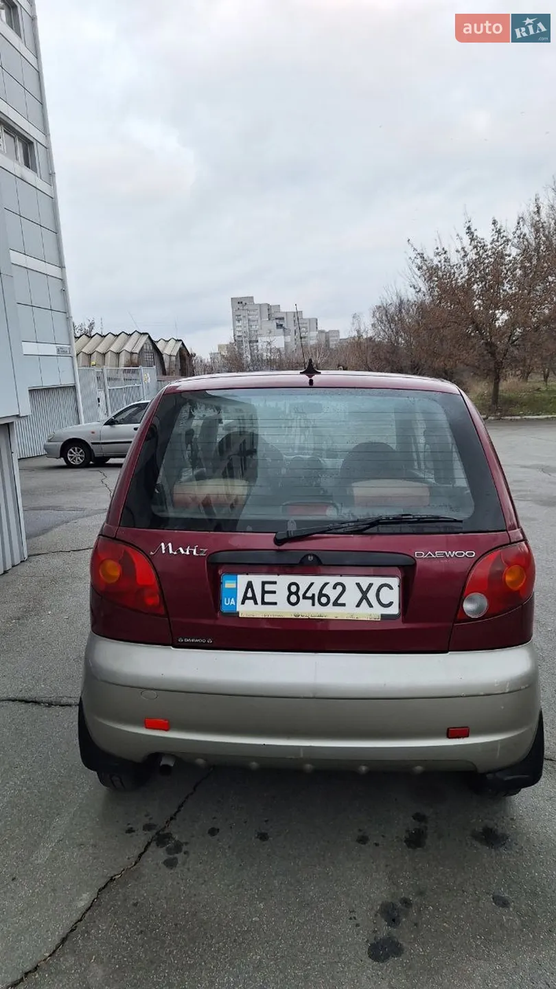 Daewoo Matiz 2008 VIN XWB4B11BD8A020554 фото оголошення 3 з 22