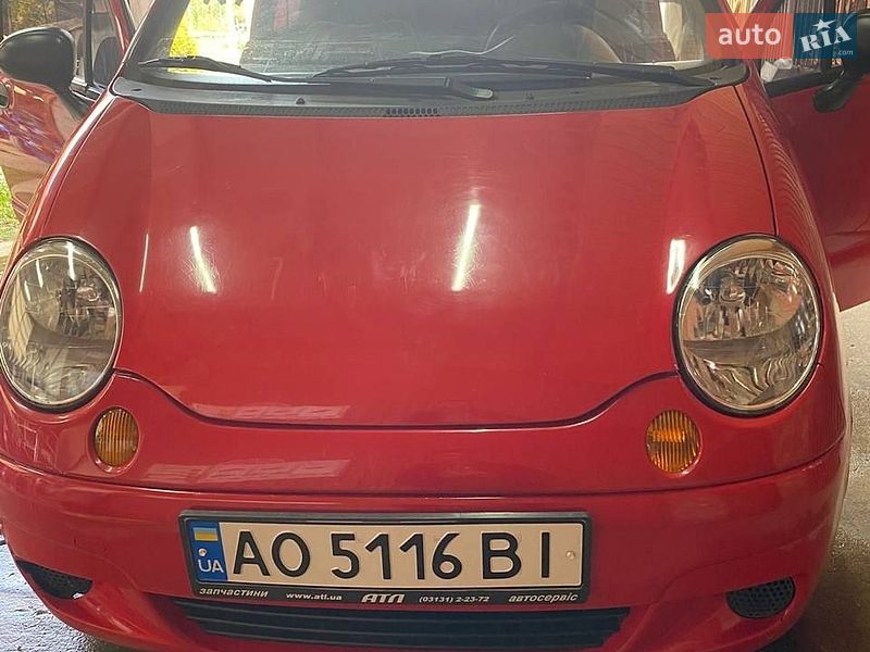 Хетчбек Daewoo Matiz 2007 в Ужгороді
