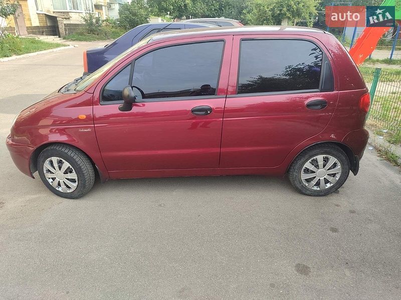 Хэтчбек Daewoo Matiz 2007 в Вишневом фото 2 Хэтчбек Daewoo Matiz 2007 в Вишневом