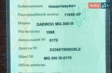 Фронтальный погрузчик Daewoo Mega 1998 в Запорожье