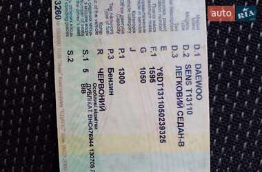 Хэтчбек Daewoo Sens 2005 в 