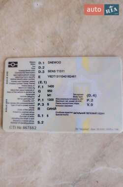 Седан Daewoo Sens 2004 в 