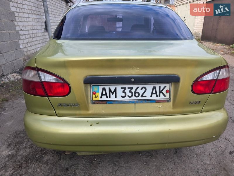 Седан Daewoo Sens 2007 в Житомире