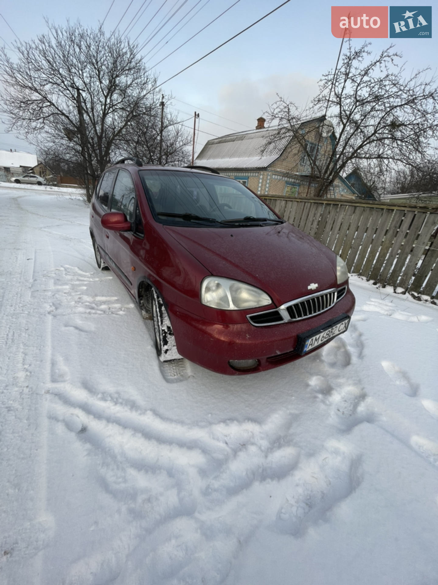 Daewoo Tacuma 2002 VIN KLAUF75Z12K704940 фото оголошення 3 з 8