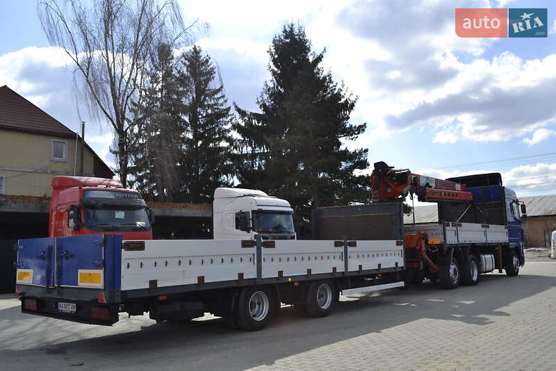 Кран-маніпулятор DAF 95 2010 в Хусті