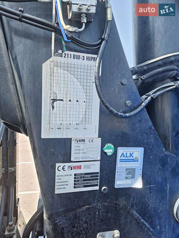 Кран-манипулятор DAF CF 75 2012 в Львове фото 15 Кран-манипулятор DAF CF 75 2012 в Львове