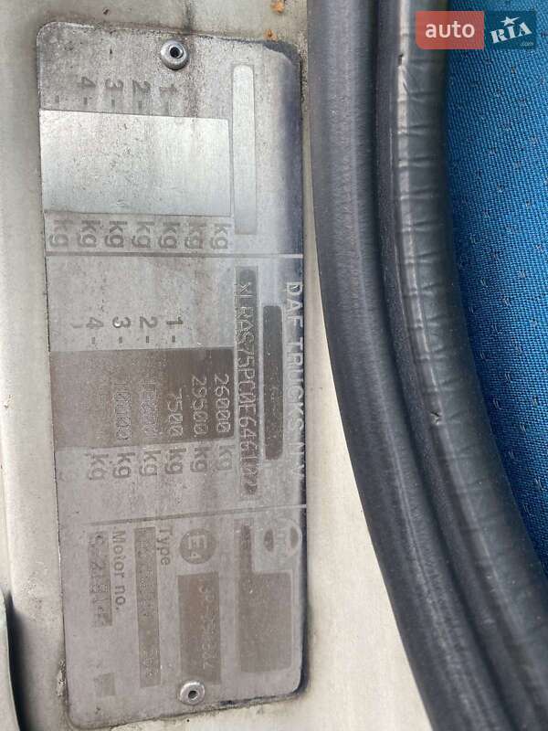 Рефрижератор DAF CF 75 2006 в Ровно фото 8 Рефрижератор DAF CF 75 2006 в Ровно