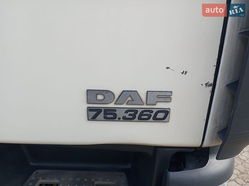 Шасси DAF CF 75 2007 в Черновцах