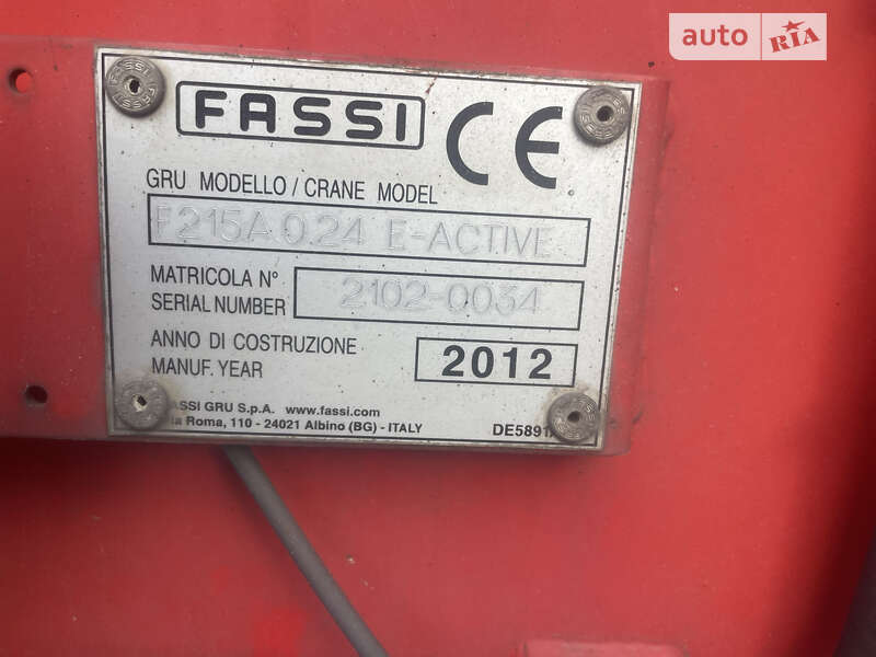 Кран-манипулятор DAF CF 85 2012 в Львове фото 25 Кран-манипулятор DAF CF 85 2012 в Львове