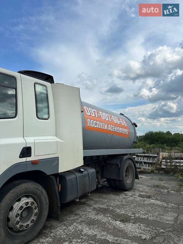 Машина  асенізатор (вакуумна) DAF CF 85 2010 в Львові