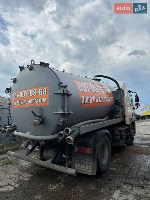 Машина  асенізатор (вакуумна) DAF CF 85 2010 в Львові