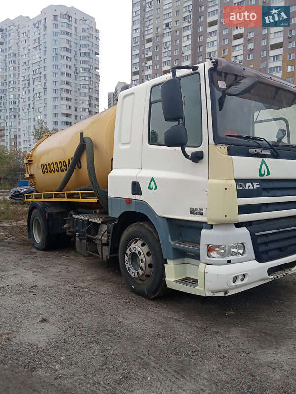 Машина ассенизатор (вакуумная) DAF CF 85 2009 в Киеве